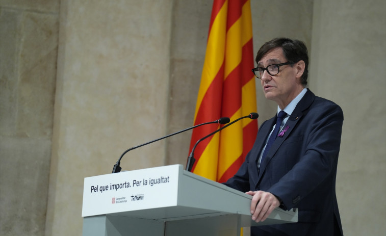 Illa hace un llamamiento a la paz desde Catalunya: 