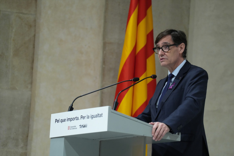 Illa hace un llamamiento a la paz desde Catalunya: 