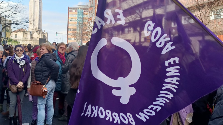 Miles de personas vascas exigen la igualdad y rechazan los retrocesos y los discursos de ultraderecha