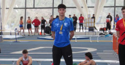 Joel Díez subcampeón de Catalunya de triple salto y mínima para los campeonatos de España