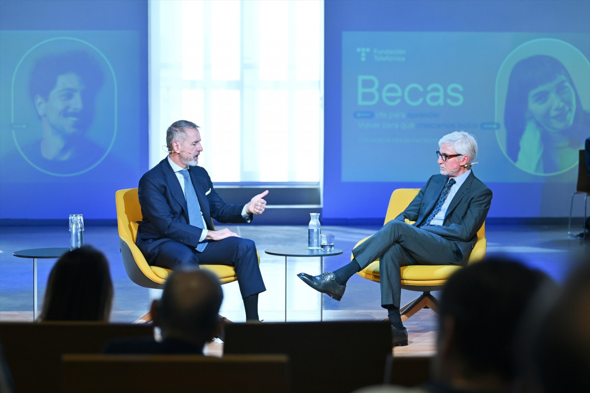 EuropaPress 7357884 presidente ejecutivo telefonica marc murtra presidente fundacion telefonica