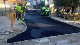 Castelldefels cierra calles de Vista Alegre y Canyars por reparación de asfaltos este 12 de marzo