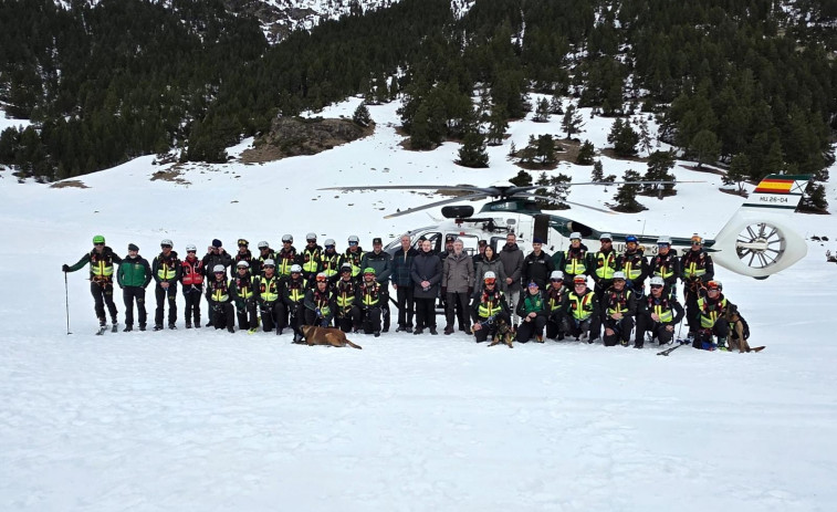 Grande-Marlaska destaca la labor del Servicio de Montaña tras el año con más rescates