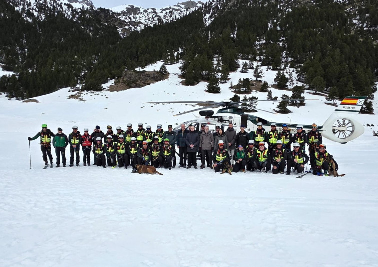 Grande-Marlaska destaca la labor del Servicio de Montaña tras el año con más rescates