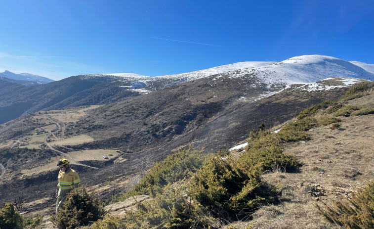 Agricultura recupera 120 hectáreas de pastos de montaña con quemas controladas en Catalunya