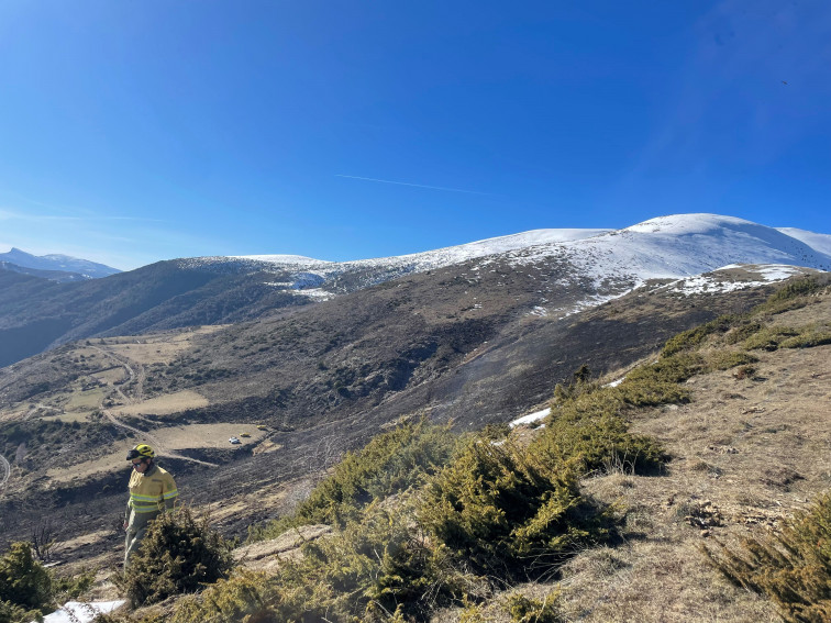 Agricultura recupera 120 hectáreas de pastos de montaña con quemas controladas en Catalunya