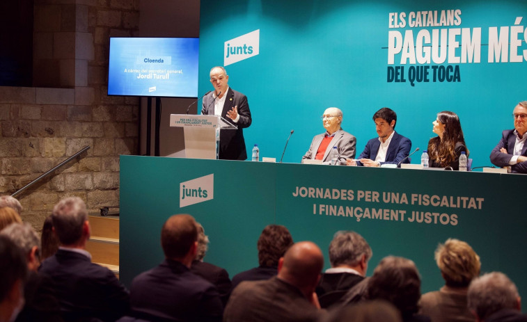 Turull presiona a Illa para cambiar los presupuestos: exige bajar impuestos y eliminar sucesiones