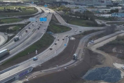 Sant Boi estrena nuevas salidas de la rotonda elíptica: ir a Castelldefels será más rápido que nunca