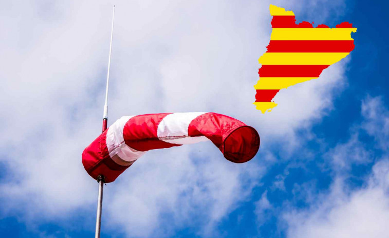 La tramuntana azota Girona: rachas de hasta 145 km/h y decenas de incidencias