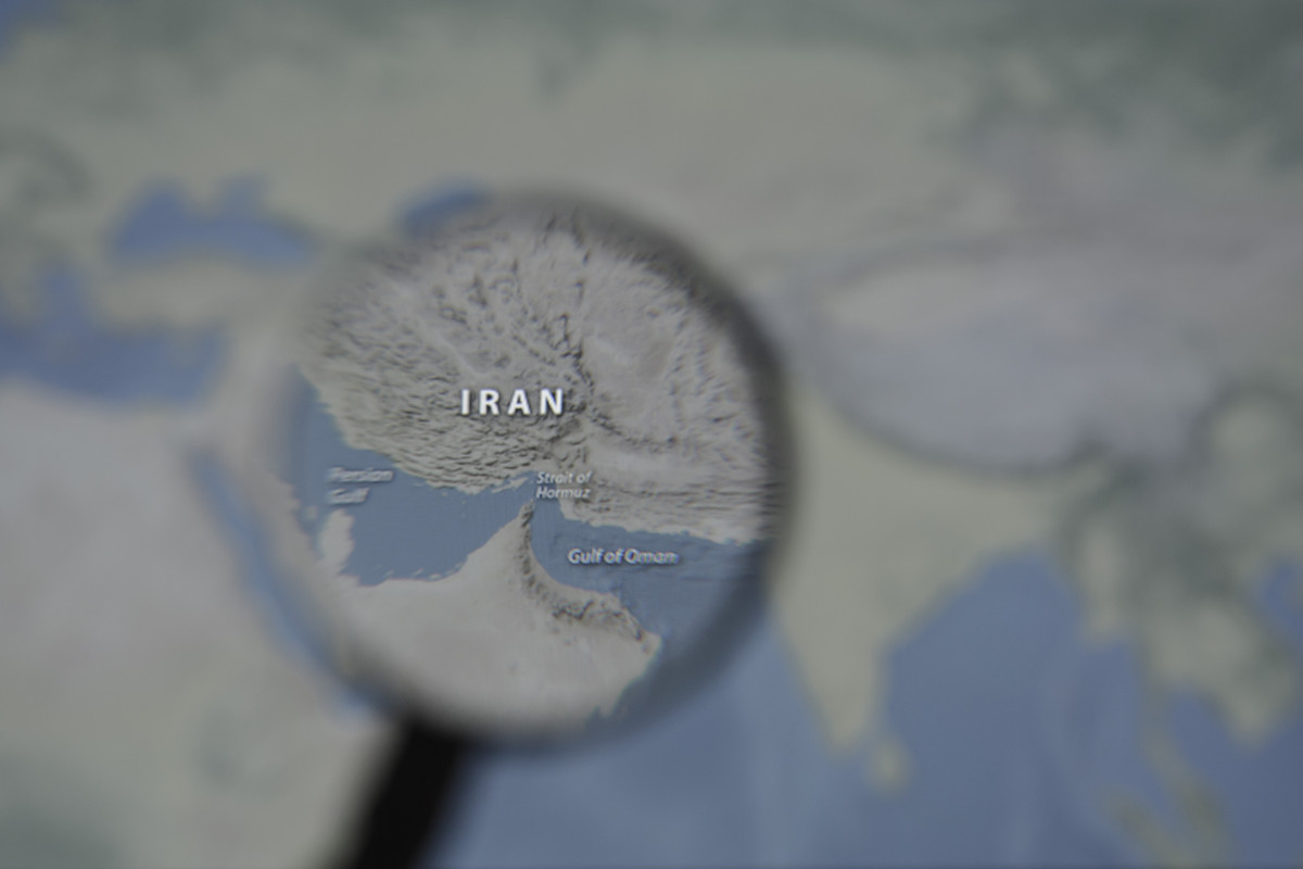 EuropaPress 7370230 march 13 2026 taichung taiwan magnified image of map through handheld