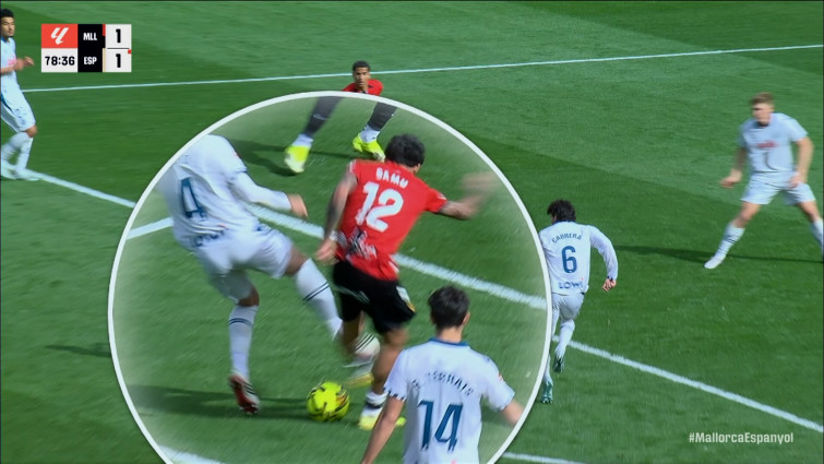 El Espanyol clama contra la polémica arbitral del VAR en Mallorca: 