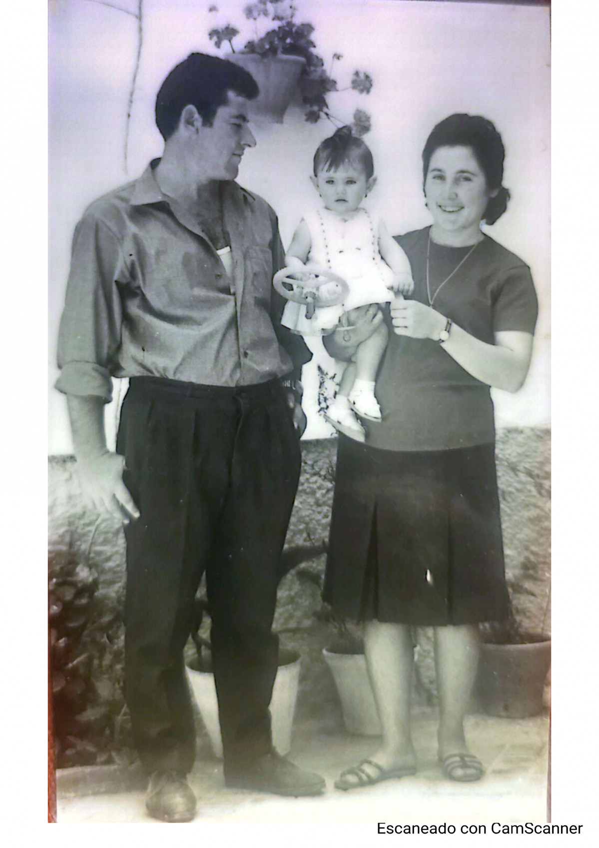 Dionisio Medina y familia