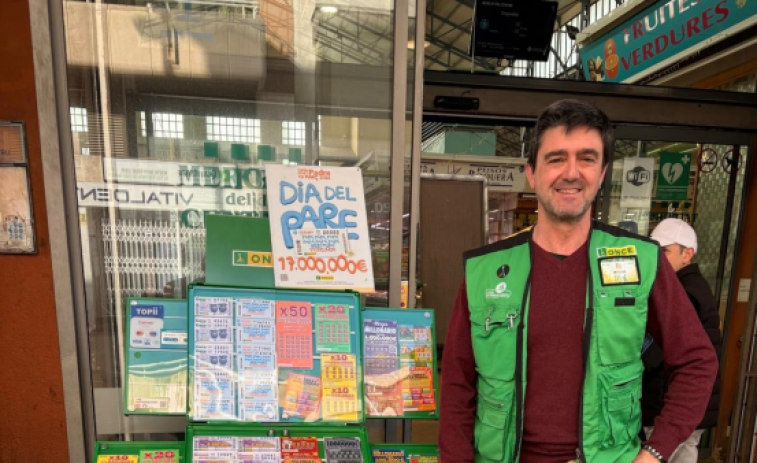 La ONCE deja 675.000 euros en Vilanova i la Geltrú