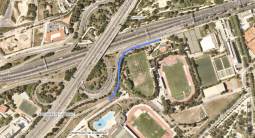 Arrancan las obras del carril bici que conectará Esplugues y Barcelona por el lado Mar de la Diagonal