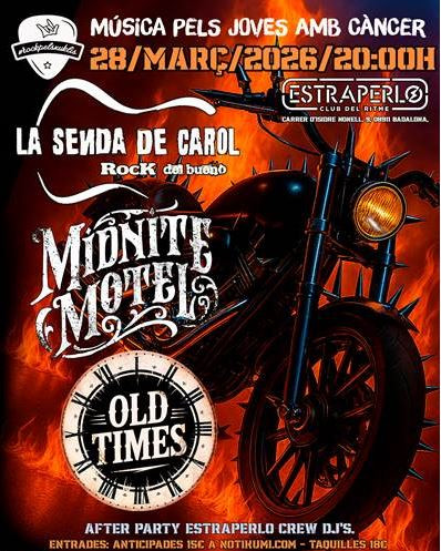 La noche de rock en Estraperlo impulsa solidaridad y visibilidad para jóvenes con cáncer en Catalunya