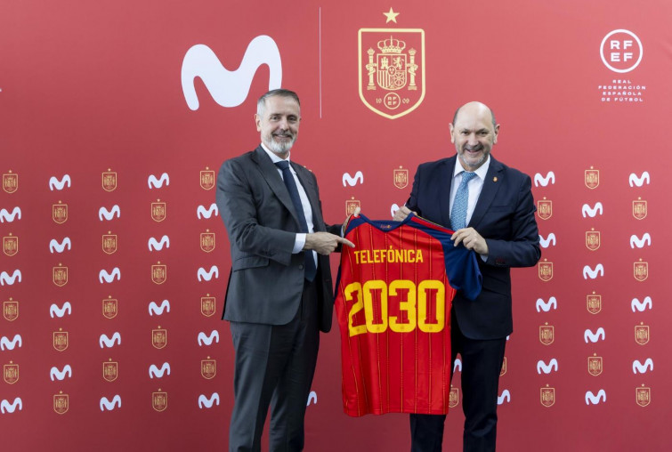 Telefónica se convierte en socio tecnológico y patrocinador de las Selecciones Españolas de Fútbol hasta 2030