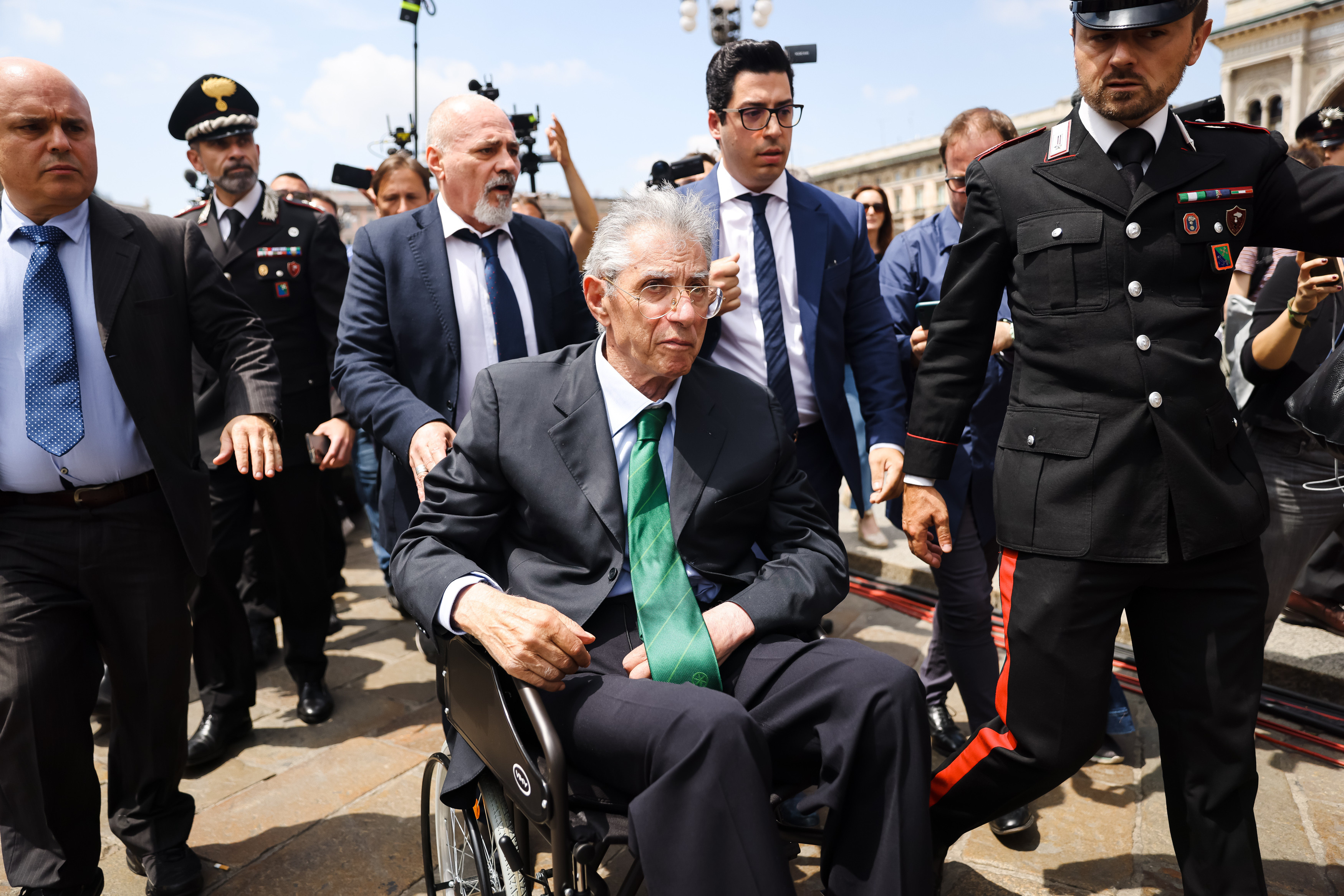 EuropaPress 7381102 foto alessandro bremec lapresse14 06 2023 milano italia cronaca funerali di