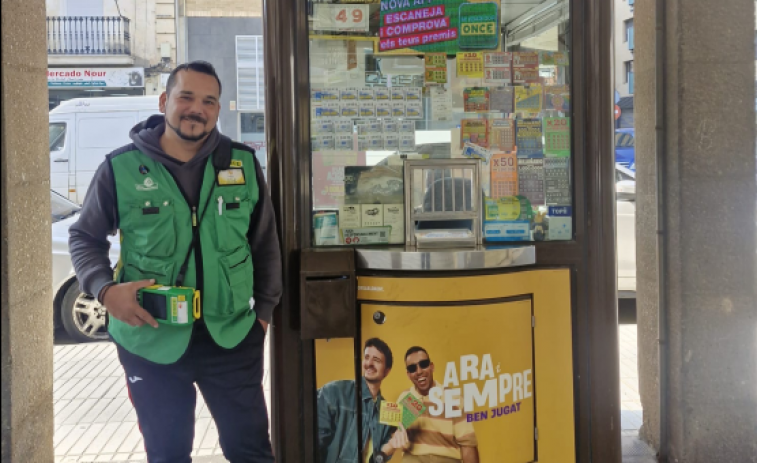 Balaguer celebra la suerte del Cuponazo con un premio de 40.000 euros