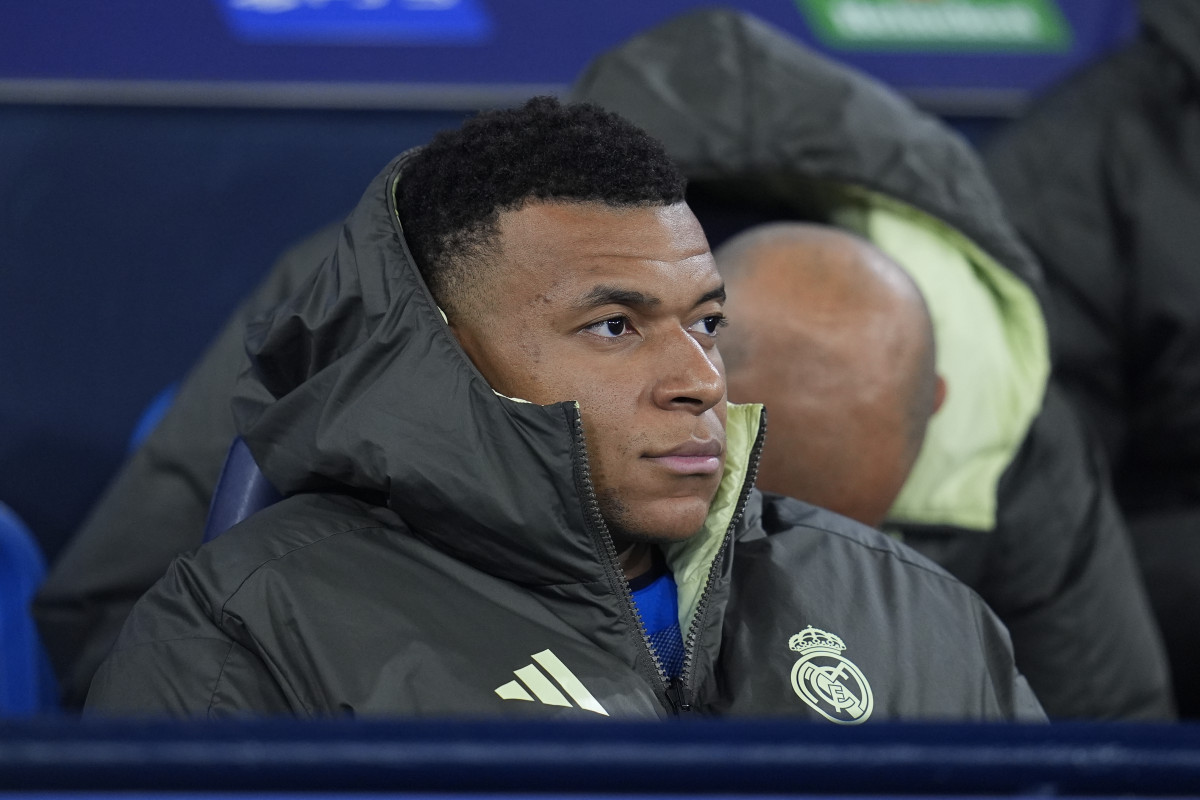 EuropaPress 7375262 kylian mbappe of real madrid cf looks on during the uefa champions league