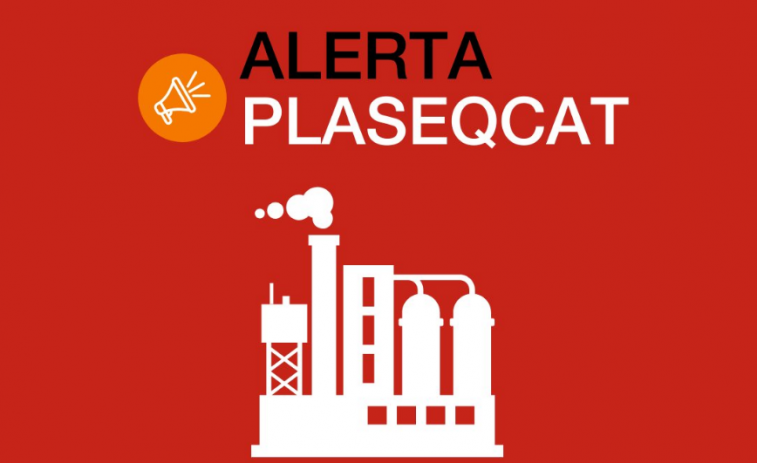 Alerta química en Granollers por el incendio de baterías de litio en un polígono industrial