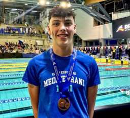 El climentó Bruno Bernal logra el bronce en el Campeonato de España Open de Natación 2026