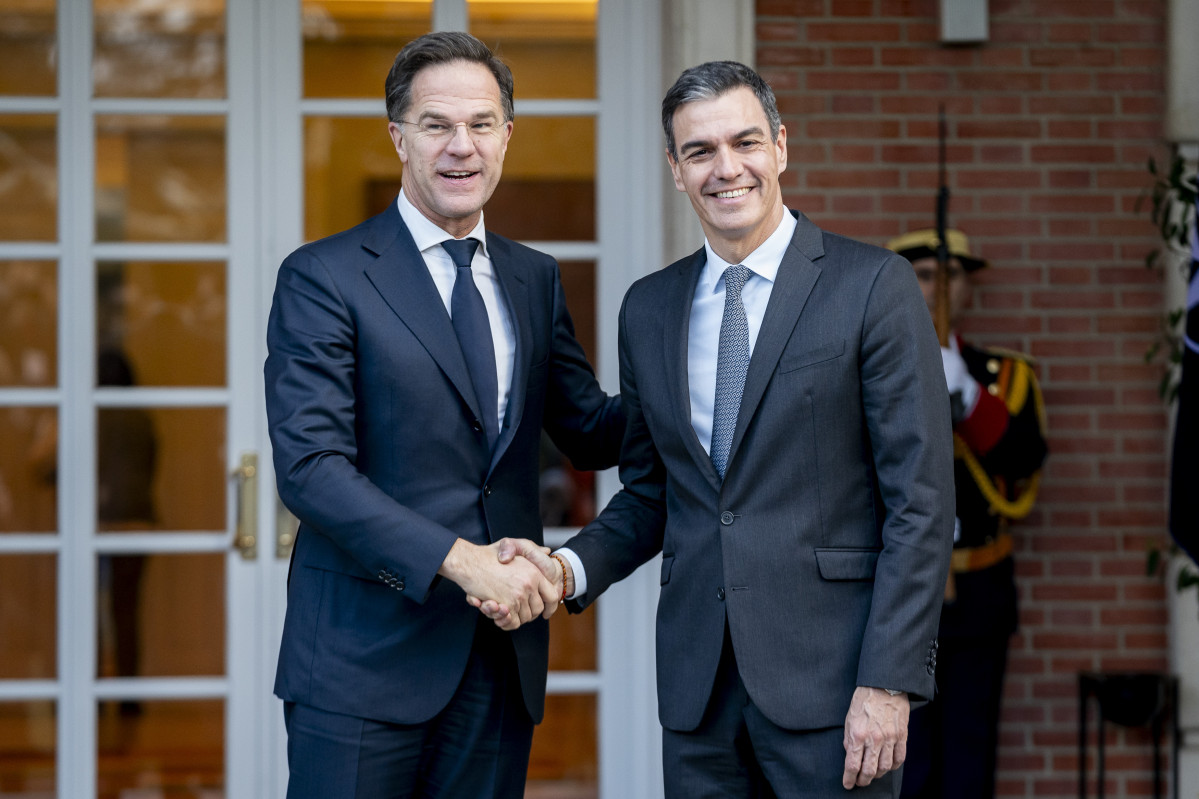EuropaPress 6481556 presidente gobierno pedro sanchez recibe secretario general otan mark rutte