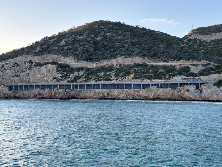 FOTOS: Así están las obras en el Túnel del Garraf que afectan la movilidad ferroviaria en el sur de Rodalies