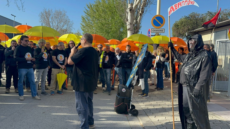SOS en Serra Soldadura: 500 familias y alcaldes exigen a Aernnova un plan alternativo al cierre unilateral