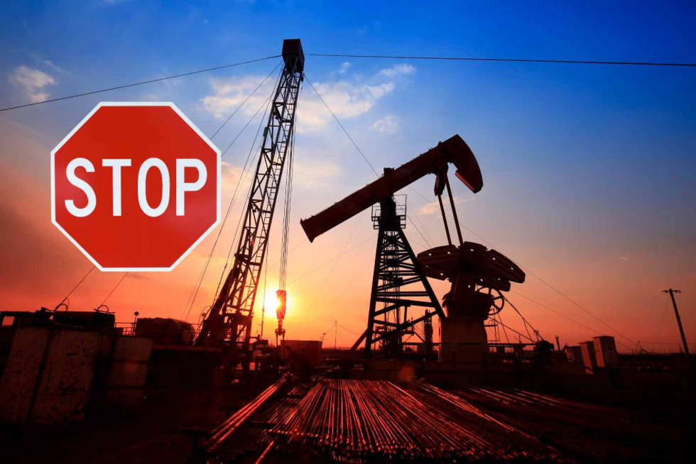 Central petrolífera, STOP   CANVA