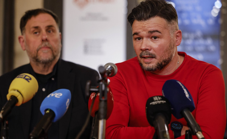 Aumenta la tensión entre Junqueras y Rufián: 