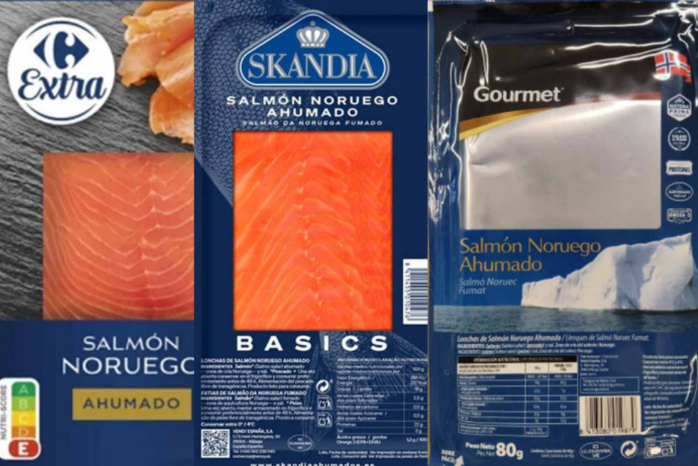 Las marcas afectadas por Listeria en salmón ahunmado   AESAN