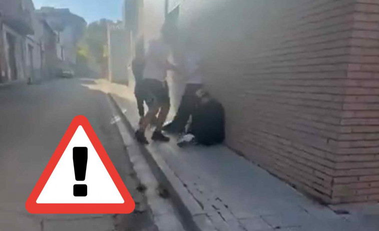 VÍDEO | Brutal paliza a un menor en Sant Joan de Vilatorrada