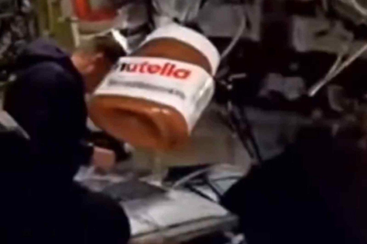 Un bote de Nutella aparece flotando en el Artemis II
