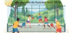Castellví de Rosanes celebra el Día Mundial de la Actividad Física con pickleball y tenis de mesa