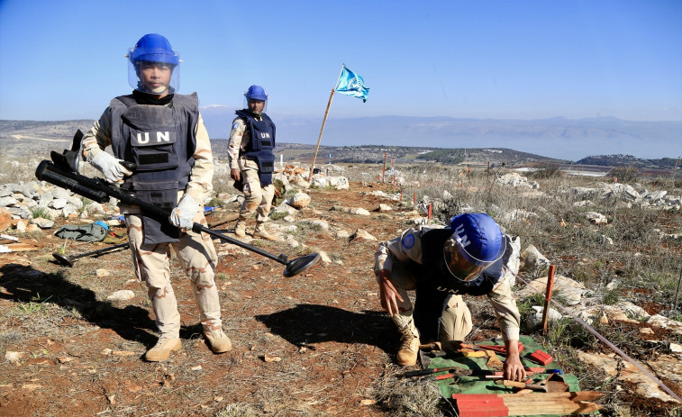 Israel detiene a un soldado español de la ONU en Líbano