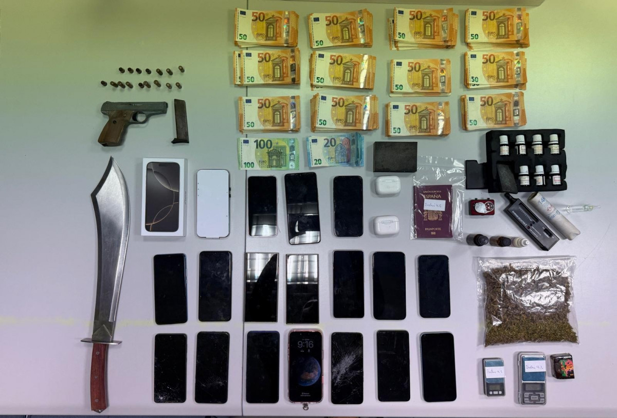 EuropaPress 7320671 moviles robados autor compraba receptaba casa