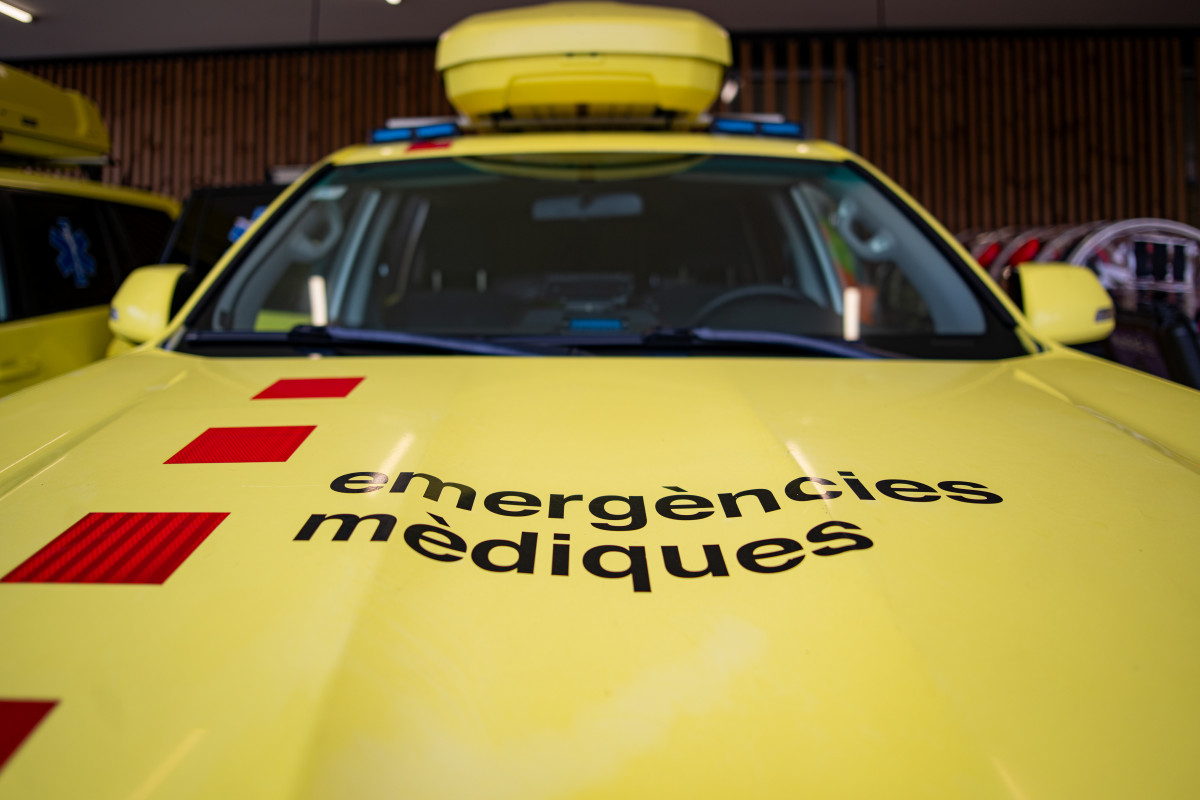 EuropaPress 7303243 ambulancias nueva sede sem 18 febrero 2026 lhospitalet llobregat catalunya (2)