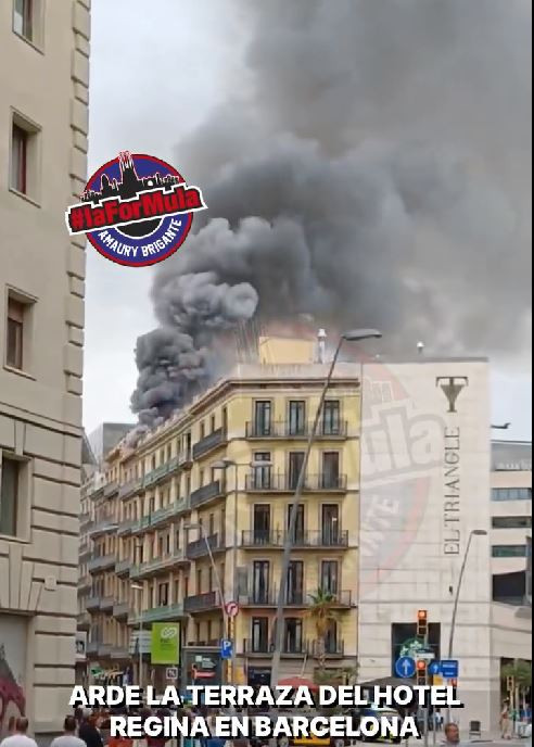 Incendio hotel Regina