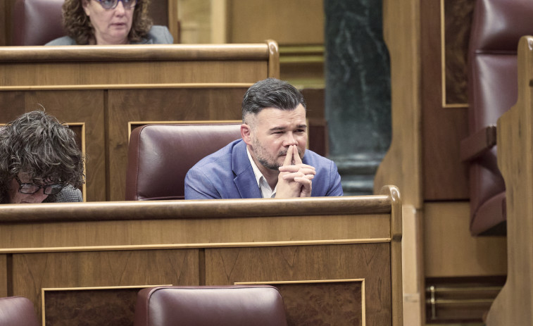 Rufián se aferra a ERC pese a las tensiones internas: 