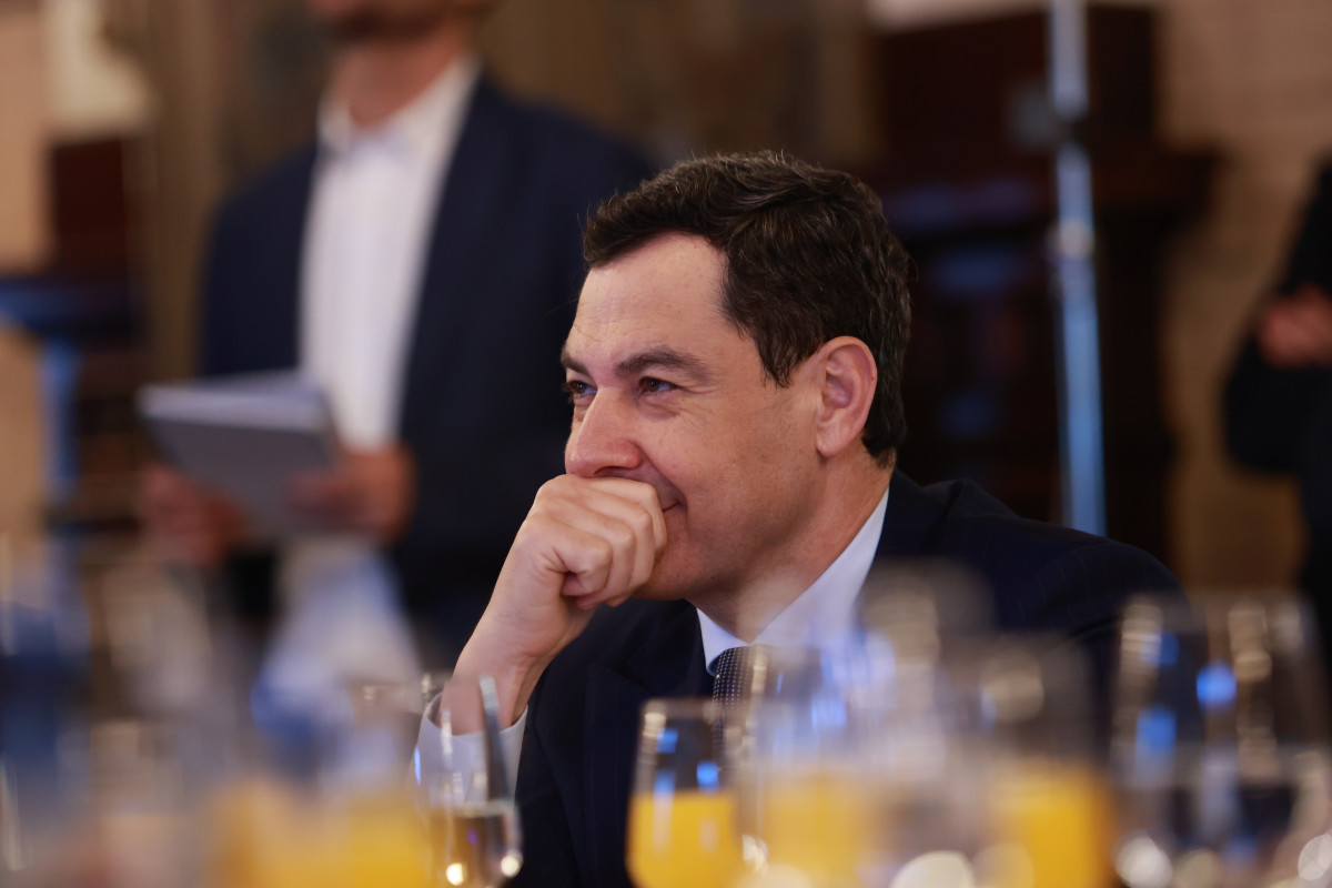 EuropaPress 7437930 presidente junta andalucia juanma moreno asiste coloquio protagonizado