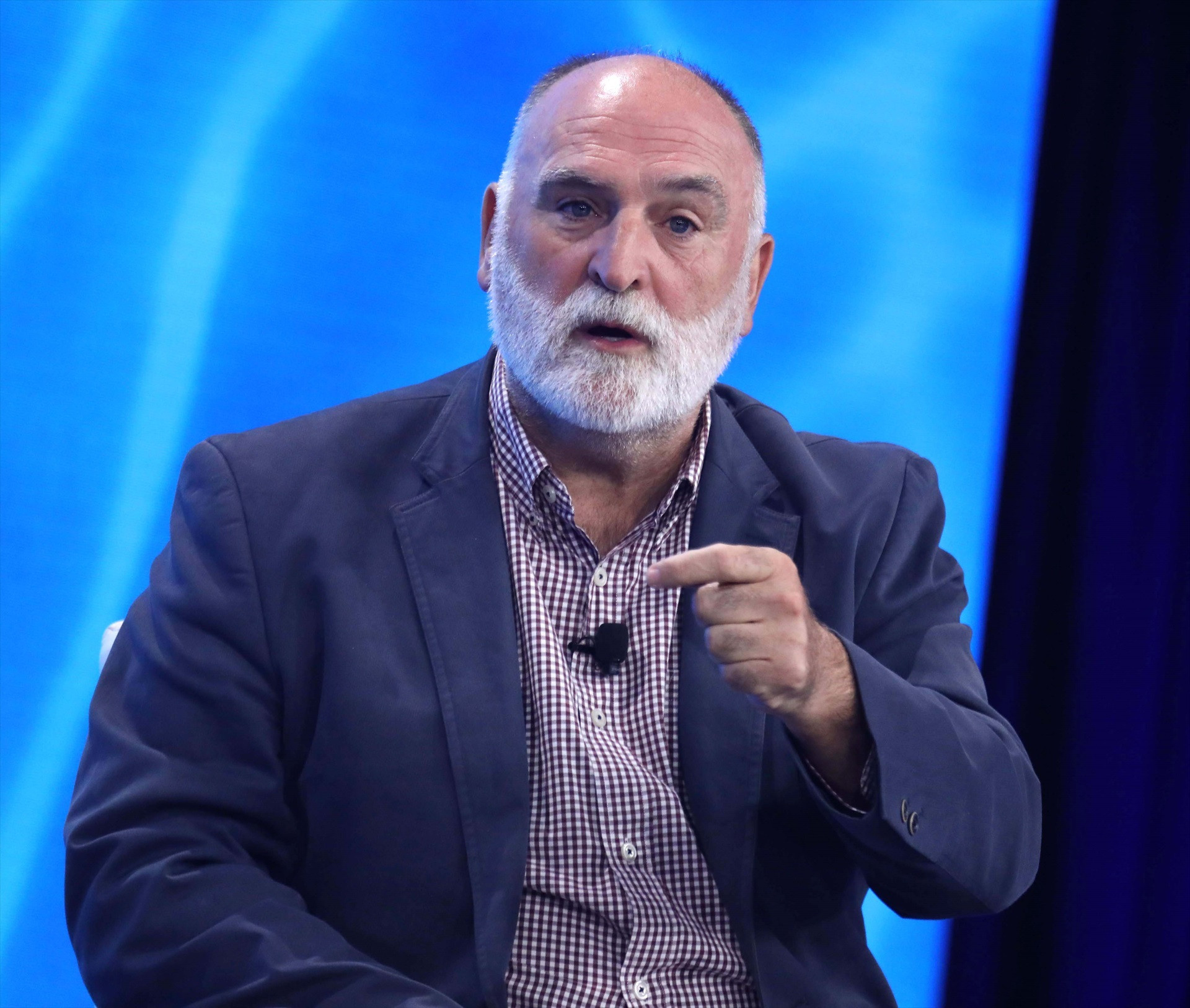 EuropaPress 6432975 september 24 2024 new york new york usa chef jose andres seen during the