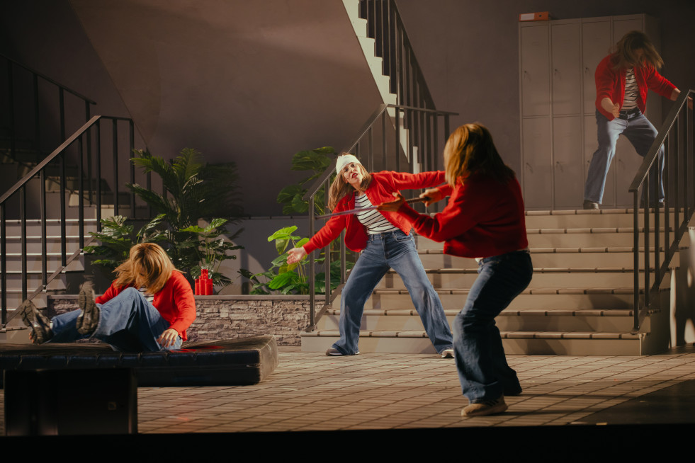 Una escena de Els estunmen