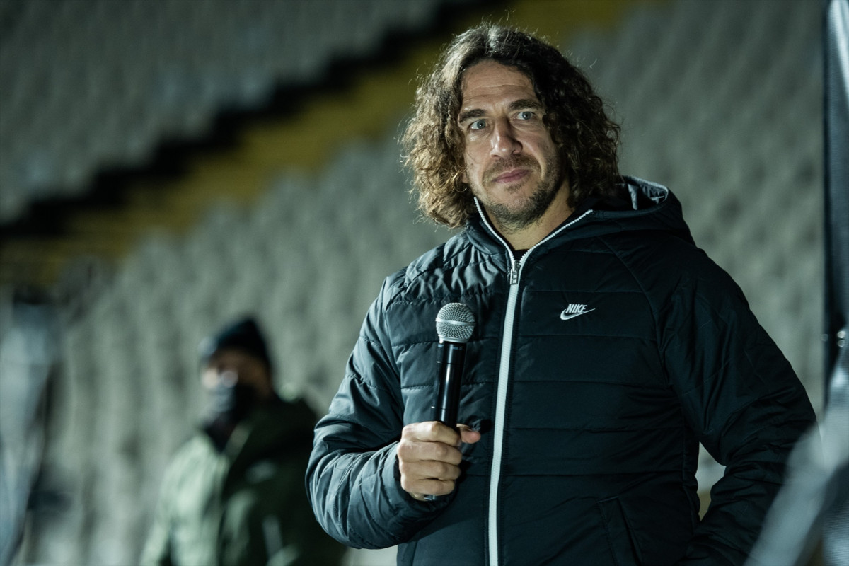 EuropaPress 4123313 carles puyol ex player of fc barcelona attends during an act of delivery of
