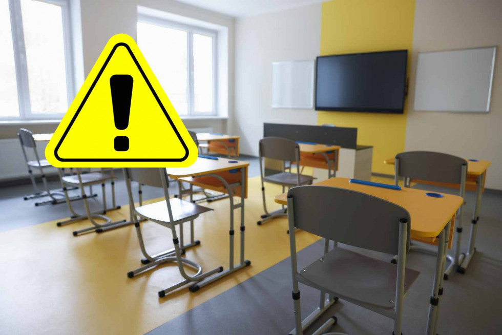 Alerta, aulas   CANVA