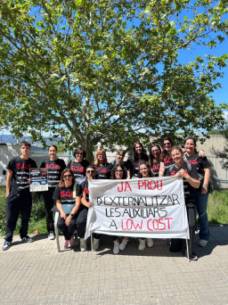 Se convocan paros parciales en el Apoyo Educativo de las Escoles Bressol de Sant Feliu de Llobregat