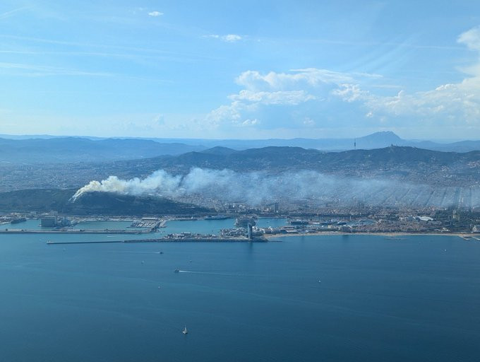 Incendi Montjuïc controlat