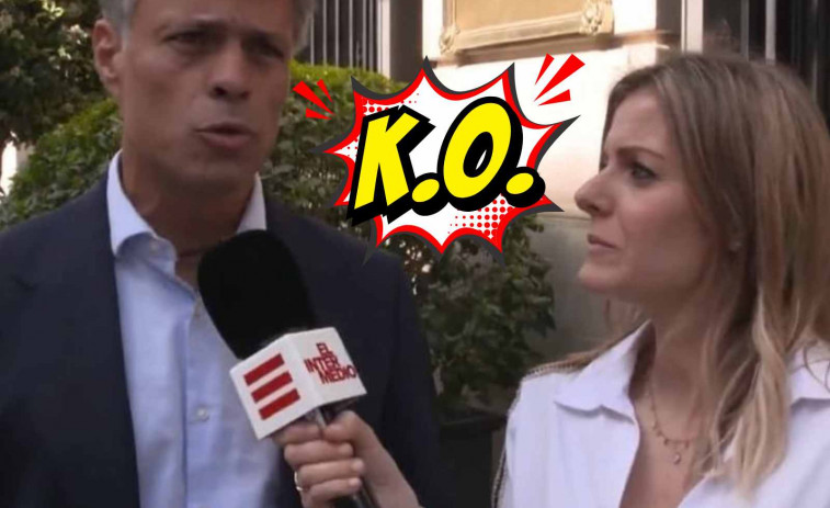 VÍDEO | Andrea Ropero deja K.O. al opositor venezolano Leopoldo López: la entrevista más viral