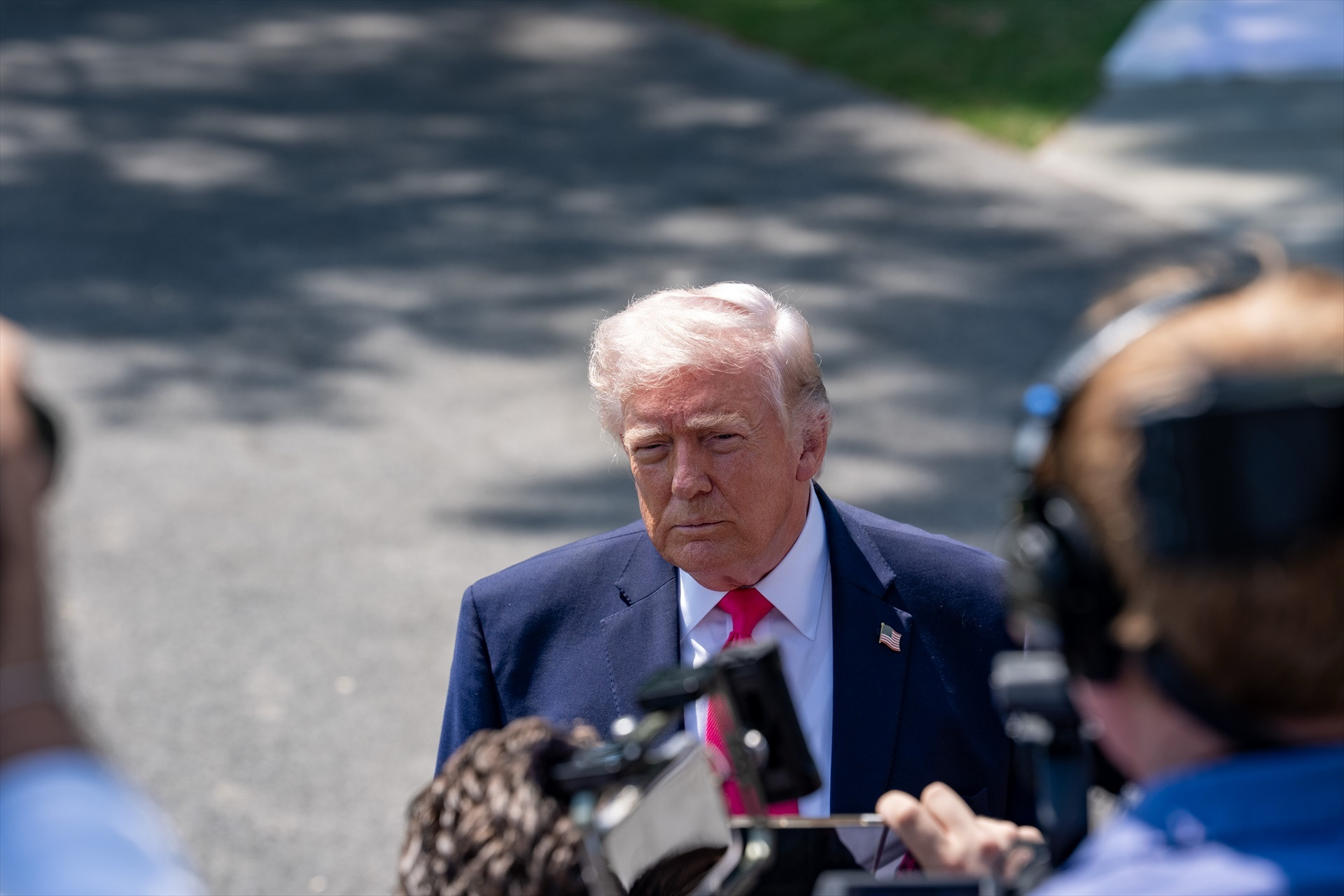 EuropaPress 7447746 april 16 2026 white house dc united states president donald trump speaks to