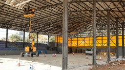 La pista de Can Roca de Castelldefels se transformará en un nuevo polideportivo cubierto