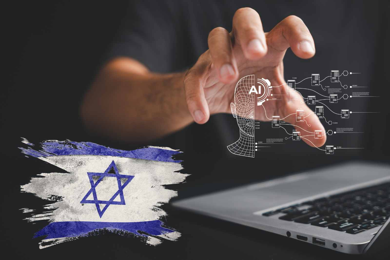 Israel, bots, internet   CANVA